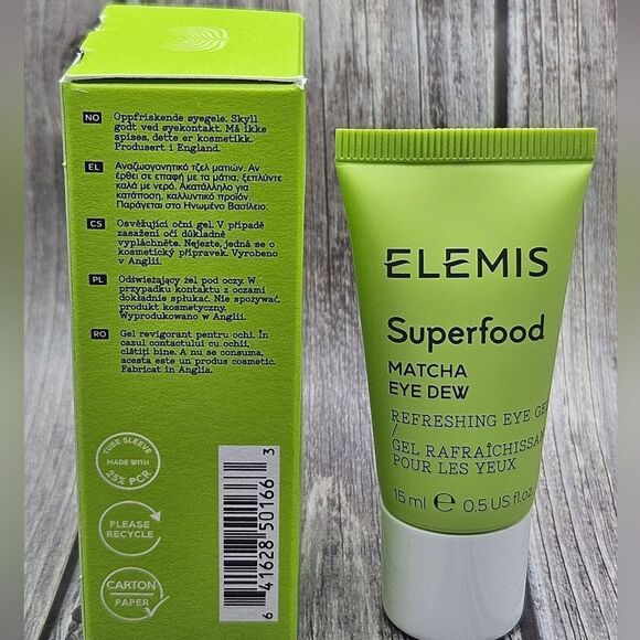 ELEMIS SUPERFOOD MATCHA EYE GEL 15ml NEW SOLD OUT ONLINE MSRP $42 - Picture 6 of 16